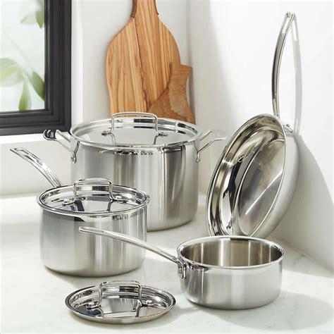 cuisinart contour stainless|cuisinart 7 piece stainless steel cookware set.